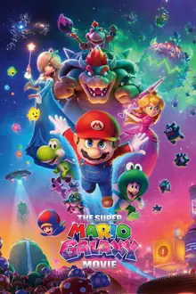 Locandina di The Super Mario Galaxy Movie, disponibile nella videoteca di Extreme IPTV
